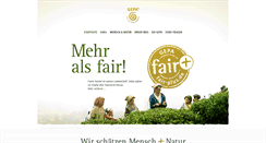 Desktop Screenshot of fair-plus.de